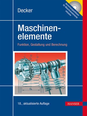 cover image of Decker Maschinenelemente
